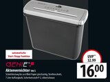 Aktenvernichter 106 S Angebote von GENIE bei famila Nordost Lüneburg für 16,00 €