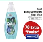 Flüssigwaschmittel Magic Wash von Coral im aktuellen EDEKA Prospekt
