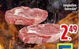 Entrecote im EDEKA Prospekt Jungbullen-Entrecôte im aktuellen EDEKA Prospekt für 2,49 €