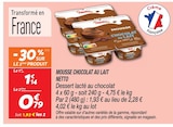 Mousse Chocolat au Lait - Netto dans le catalogue Netto