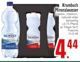 Mineralwasser von Krummbach im aktuellen EDEKA Prospekt für 4,44 €