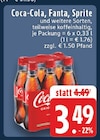 Aktuelles Coca-Cola, Fanta, Sprite Angebot bei EDEKA in Soest ab 3,49 €