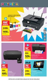 Promos Ordinateur De Bureau dans le catalogue "L'ÉTÉ EN MAILLOT, LA RENTRÉE EN GRANDS CARREAUX." de Carrefour Ordinateur De Bureau en promo dans le catalogue Carrefour à la page 47