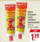 Aktuelles Tomatenmark dreifach konzentriert Angebot bei EDEKA in Mannheim ab 1,29 €