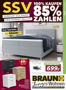 Aktueller BRAUN Möbel-Center Prospekt für Kleines Wiesental und Ungebung, Seiten zum blättern BRAUN Möbel-Center Prospekt SSV - VERKAUF SOLANGE DER VORRAT REICHT mit Seiten in Kleines Wiesental und Umgebung