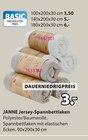 Aktuelles JANNE Jersey-Spannbettlaken Angebot bei JYSK in Jena ab 3,00 €