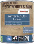 Wetterschutz-Lasur von toom im aktuellen toom Baumarkt Prospekt für 13,99 €
