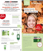 LINDA Premiumapotheke Apotheken Prospekt der aktuellen Woche mit 3 Seiten, gültig von 01.10.2025 bis 30.11.2025, in Nauheim und Umgebung Aktueller LINDA Premiumapotheke Apotheken Prospekt in Nauheim und Umgebung, "Aktuelle Angebote" mit 3 Seiten, 01.10.2025 - 30.11.2025
