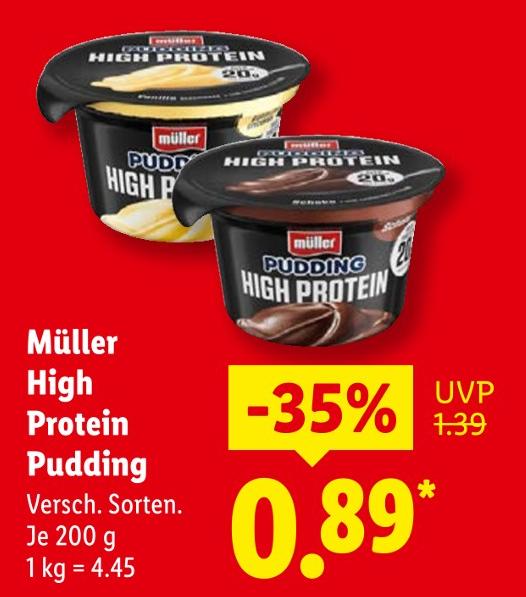 High Protein Pudding