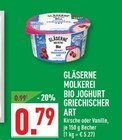 BIO JOGHURT GRIECHISCHER ART Angebote von GLÄSERNE MOLKEREI bei Marktkauf Arnsberg für 0,79 €