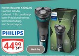 Herren-Rasierer X3002/00 im Angebot bei GLOBUS in Castrop-Rauxel Herren-Rasierer X3002/00 Angebote von PHILIPS bei GLOBUS Castrop-Rauxel für 44,99 €
