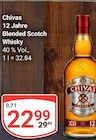 12 Jahre Blended Scotch Whisky Angebote von Chivas bei GLOBUS Kaarst für 22,99 €