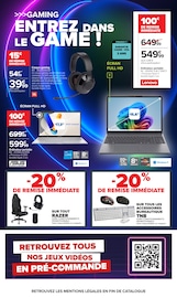 Promos Lenovo dans le catalogue "PASSEZ L'ÉTÉ CONNECTÉS À VOS ENVIES !" de Carrefour à la page 9 Promos Lenovo dans le catalogue "PASSEZ L'ÉTÉ CONNECTÉS À VOS ENVIES !" de Carrefour à la page 9