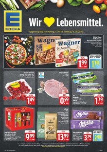 EDEKA Adelsdorf Prospekt "Wir lieben Lebensmittel!" mit 52 Seiten