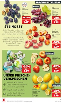 Weintrauben im aktuellen Kaufland Prospekt (Bochum) Weintrauben im Kaufland Prospekt "Hier bin ich richtig" mit 66 Seiten (Bochum)