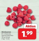 Himbeeren bei Markant Nordwest im Lohne Prospekt für 1,99 €