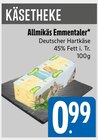 E xpress Kaufbeuren - Allmikäs Emmentaler Angebot im Prospekt Allmikäs Emmentaler bei E xpress im Kaufbeuren Prospekt für 0,99 €