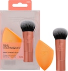 Pinselset Mini Travel Duo von REAL TECHNIQUES im aktuellen dm-drogerie markt Prospekt für 11,95 €