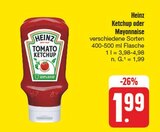 Ketchup oder Mayonnaise bei nah und gut im Werneck Prospekt für 1,99 €