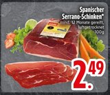 Spanischer Serrano-Schinken im Angebot bei EDEKA in Kempten Spanischer Serrano-Schinken Angebote bei EDEKA Kempten für 2,49 €