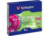 CD im MediaMarkt Saturn Prospekt 43167 CD-RW 700 12X Rohling von VERBATIM im aktuellen MediaMarkt Saturn Prospekt für 6,99 €