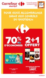 Catalogue Supermarchés Carrefour Market en cours à Neuilly-Plaisance et alentours, "Carrefour Market", 20 pages, 26/09/2023 - 08/10/2023