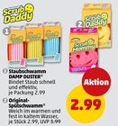 Aktuelle Schwamm Angebote bei Penny in Mannheim Aktuelles Staubschwamm DAMP DUSTER oder Original-Spülschwamm Angebot bei Penny in Mannheim ab 2,99 €