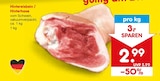 Aktuelle Schweinefleisch Angebote bei Netto Marken-Discount in Mönchengladbach Aktuelles Hintereisbein / Hinterhaxe Angebot bei Netto Marken-Discount in Mönchengladbach ab 2,99 €