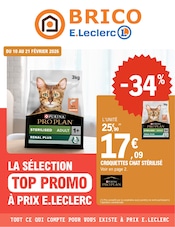 Catalogue Supermarchés E.Leclerc en cours à Neulliac et alentours, "LA SÉLECTION TOP PROMO À PRIX E.LECLERC", 8 pages, 10/02/2026 - 21/02/2026