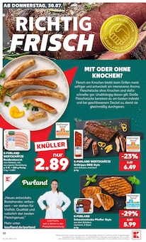 Steak im aktuellen Kaufland Prospekt (Reutlingen) Steak im Kaufland Prospekt "Hier bin ich richtig" mit 66 Seiten (Reutlingen)