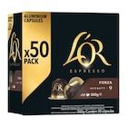 Capsules de Café - L'OR ESPRESSO en promo chez Carrefour Lorient à 14,59 €