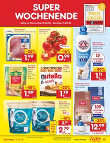 Nutella im Netto Marken-Discount Prospekt "Aktuelle Angebote" mit 63 Seiten (Regensburg)