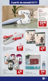 Prix et réduction Mercerie dans le prospectus Aldi en cours Offre Mercerie dans le catalogue Aldi du moment à la page 49