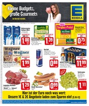 Aktueller EDEKA Prospekt mit Pizza, "Kleine Budgets, große Gourmets", Seite 1