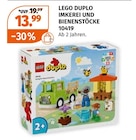 DUPLO IMKEREI UND BIENENSTÖCKE von LEGO im aktuellen Müller Prospekt für 13,99 €