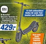 E-Scooter Electric Scooter 6 im Angebot bei expert in Recklinghausen E-Scooter Electric Scooter 6 Angebote von XIAOMI bei expert Recklinghausen für 429,00 €