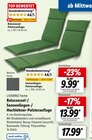 Aktuelles Relaxsessel-, Sonnenliegen- oder Hochlehner-Polsterauflage Angebot bei Lidl in Nürnberg ab 9,99 €