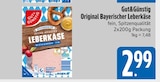 Original Bayerischer Leberkäse von Gut&Günstig im aktuellen EDEKA Prospekt für 2,99 €