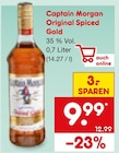 Original Spiced Gold von Captain Morgan im aktuellen Netto Marken-Discount Prospekt für 9,99 €