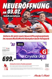 MediaMarkt Saturn Prospekt für Kaufbeuren: "NEUERÖFFNUNG", 12 Seiten, 03.07.2025 - 09.07.2025