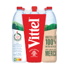 Eau minérale naturelle - Vittel en promo chez Auchan Hypermarché Roubaix à 1,50 €