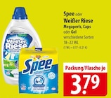 Spee oder Weißer Riese Megaperls, Caps oder Gel bei famila Nordost im Munster Prospekt für 3,79 €