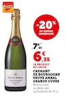 Crémant de Bourgogne Grande Cuvée - Veuve Ambal en promo chez Hyper U Castelnaudary à 6,35 €