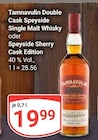 Aktuelle Whiskey Angebote bei GLOBUS in Krefeld Aktuelles Double Cask Speyside Single Malt Whisky Angebot bei GLOBUS in Krefeld ab 19,99 €