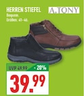 Herren Stiefel Angebote von A.Tony bei Marktkauf Wuppertal für 39,99 €