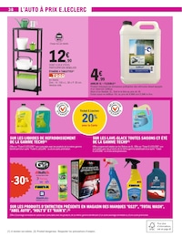 Offre Accessoire voiture dans le catalogue E.Leclerc du moment à la page 38