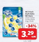 Kraft Aktiv WC Stein im Angebot bei Markant Nordwest in Bielefeld Kraft Aktiv WC Stein Angebote von WC Frisch bei Markant Nordwest Bielefeld für 3,29 €