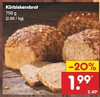 Netto Marken-Discount Bei den Tongruben - Kürbiskernbrot Angebot im Prospekt Kürbiskernbrot bei Netto Marken-Discount im Bei den Tongruben Prospekt für 1,99 €