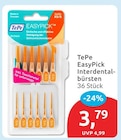 budni Drüsen - EasyPick Interdentalbürsten Angebot im Prospekt EasyPick Interdentalbürsten bei budni im Drüsen Prospekt für 3,79 €