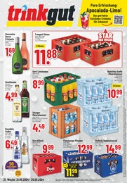 Aktueller Trinkgut Getränkemärkte Prospekt für Schalksmühle: Aktuelle Angebote mit 6} Seiten, 21.05.2024 - 25.05.2024